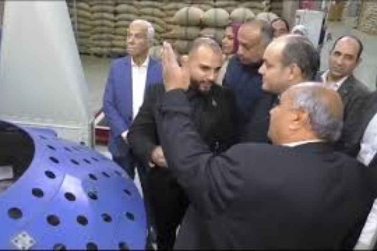 Photo from the Minister of Trade and Industry's visit